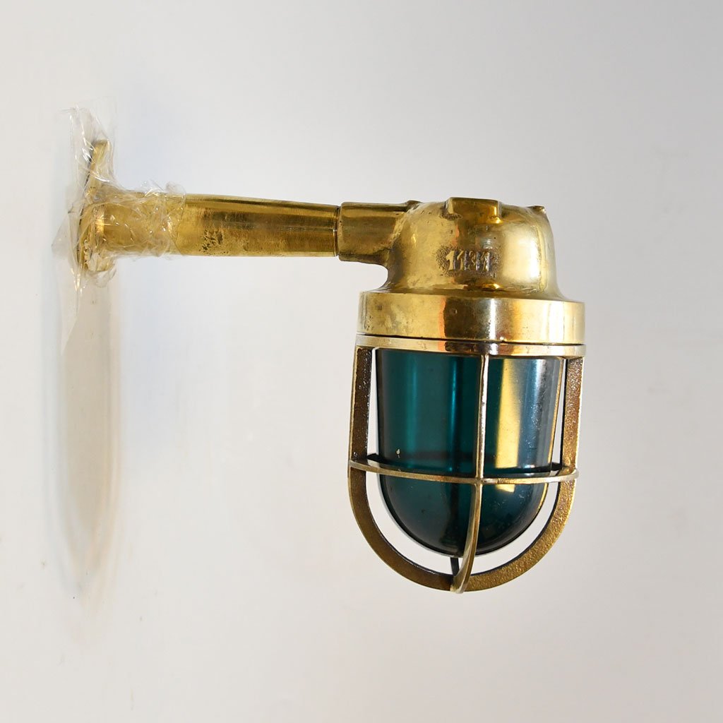 brass-light-90-deg-long-pipe-green-glass-sl-433 brass-light-90-deg-long-pipe-green-glass-sl-433